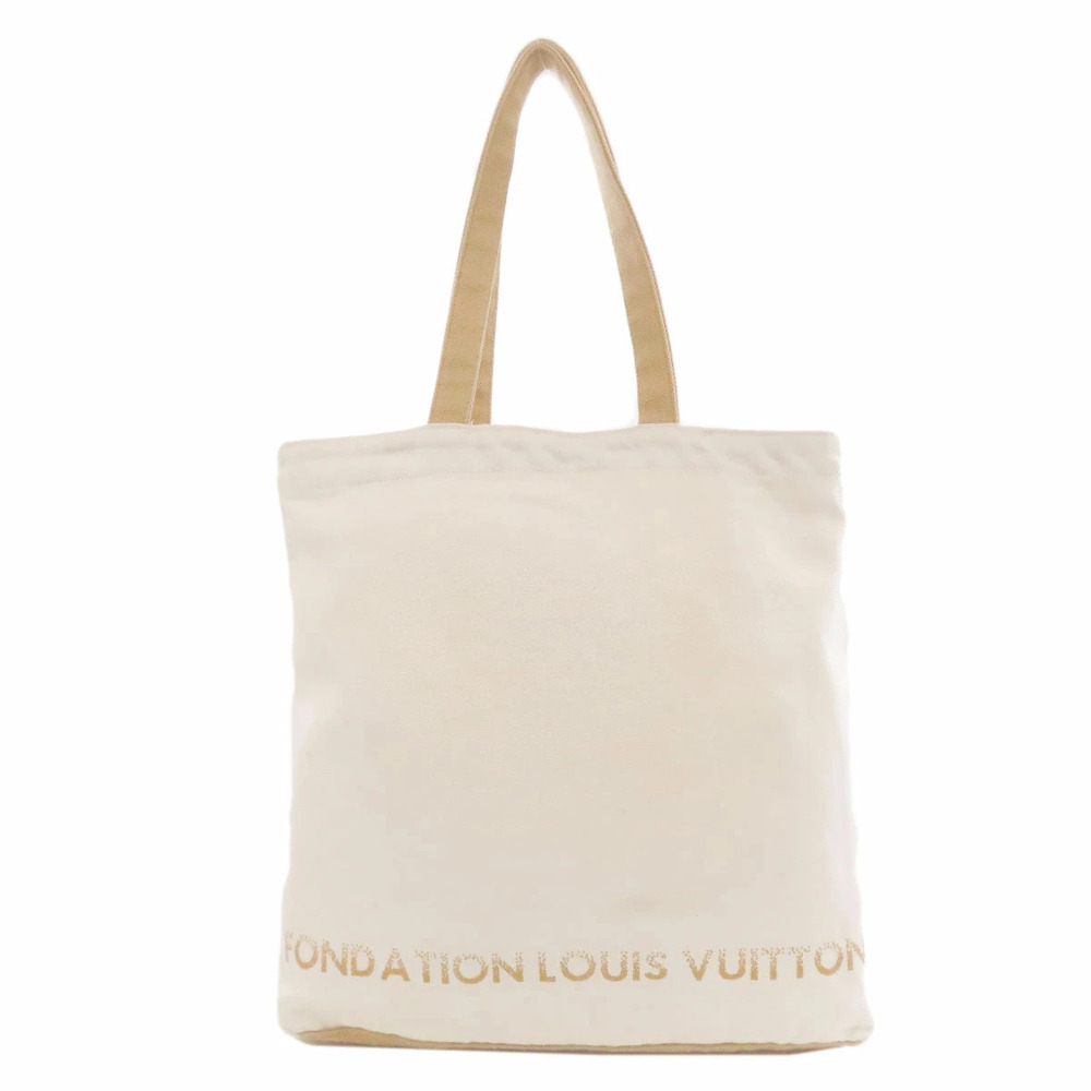 Louis Vuitton Fondation Museum Limited Edition Tote Bag Canvas
